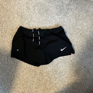 Nike black running shorts
